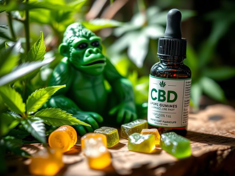Green Gorilla CBD Gummies and Oils: Certified Organic and Full Spectrum