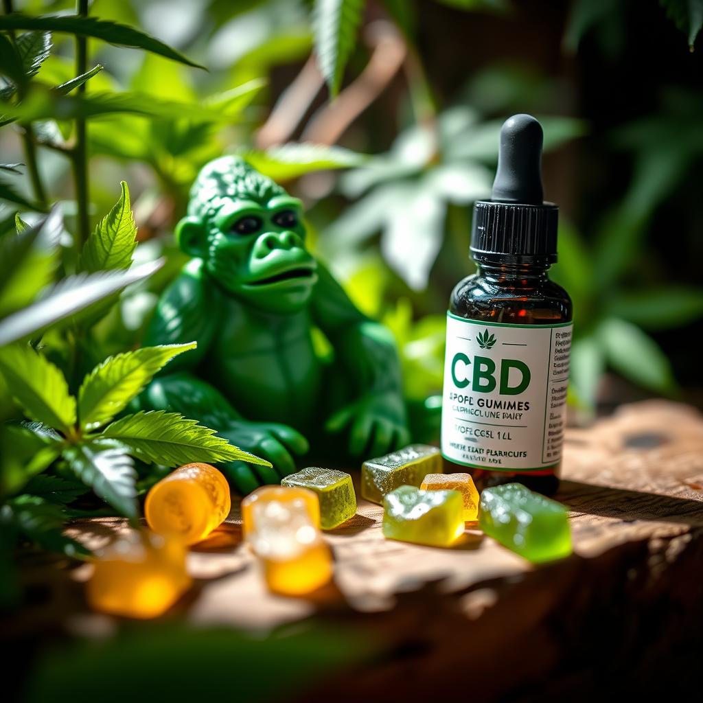 Green Gorilla CBD Gummies and Oils: Certified Organic and Full Spectrum